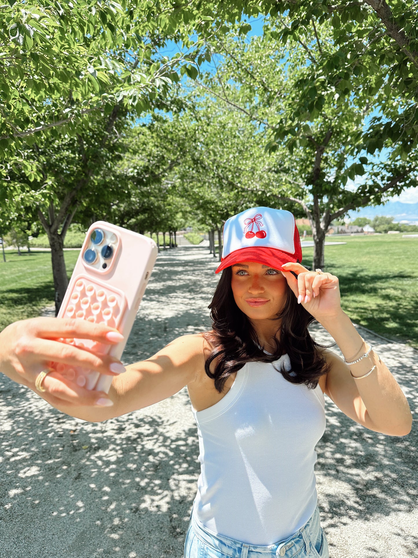 Very Cherry Trucker Hat