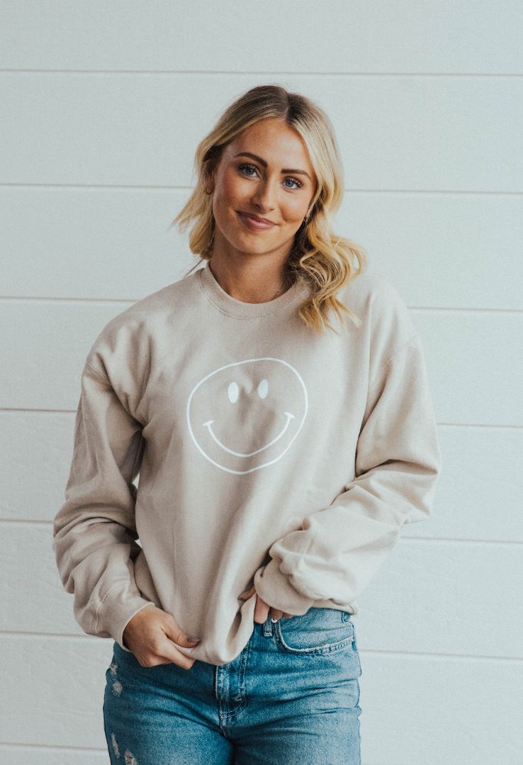 Smiley Face Crewneck