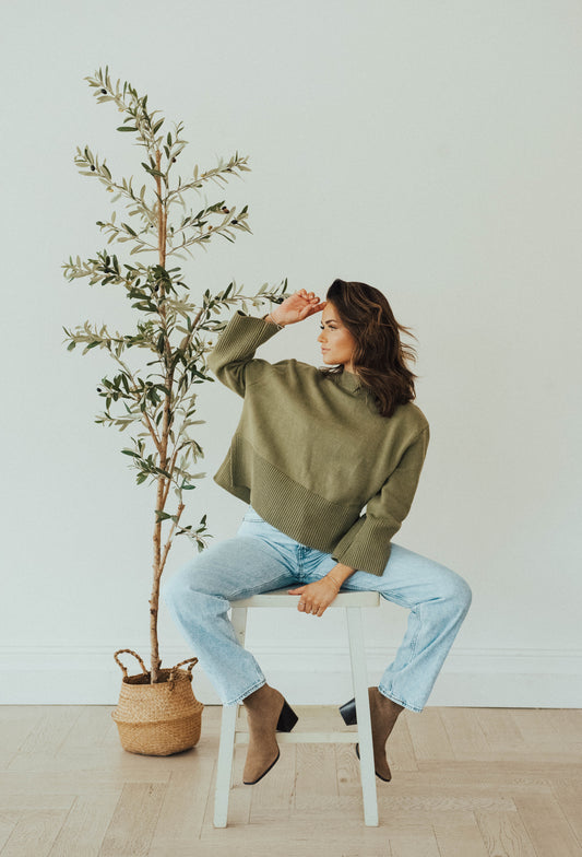 The Olive Sweater